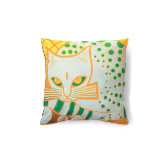 Kissa-tyynynpäällinen vihreä (4241100)