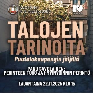 Panu Savolainen: Perinteen tuho ja hyvinvoinnin perintö