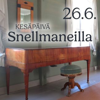 Kesäpäivä Snellmaneilla 26.6.