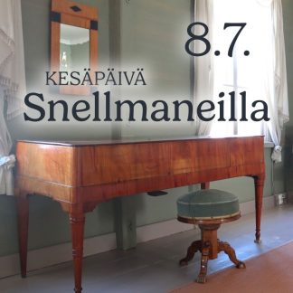 Kesäpäivä Snellmaneilla 8.7.